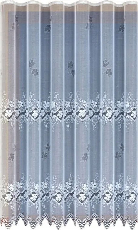 Mg Függöny 22257 jacquard erkély 200x230cm kész pol szalaggal