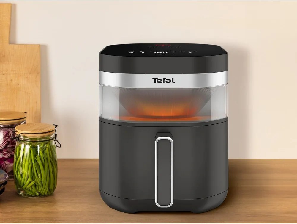 Sötétszürke forrólevegős fritőz Infrared EY832HE0 – Tefal