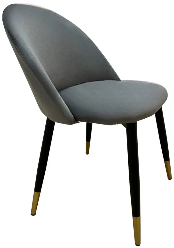 Scaun Modern Velvet gri DC-2048