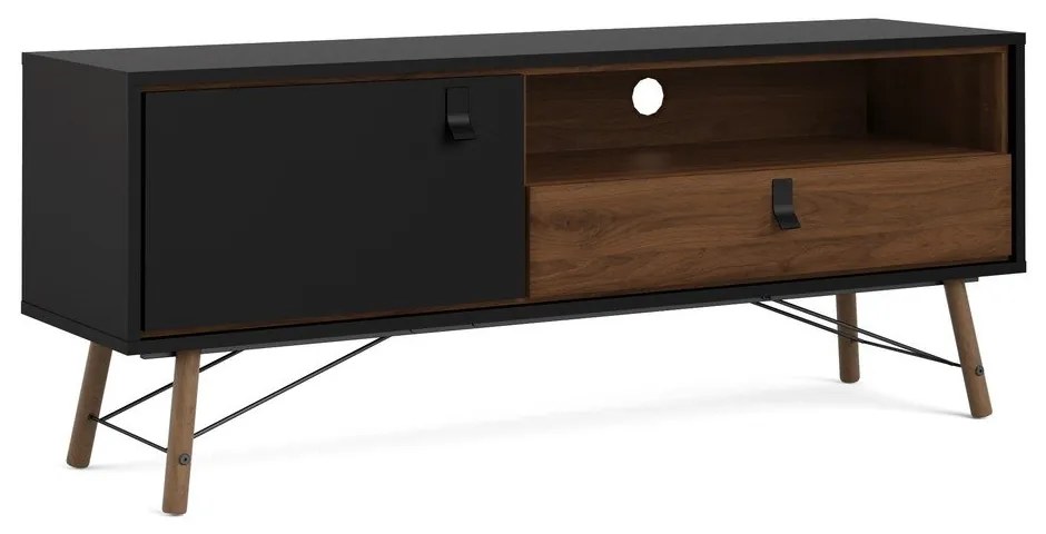 Ry fekete TV-állvány - Tvilum