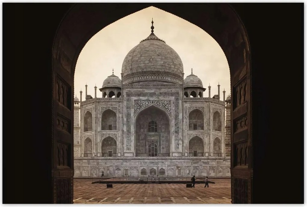 Poszterek 120x80 Taj-Mahal Agra indie