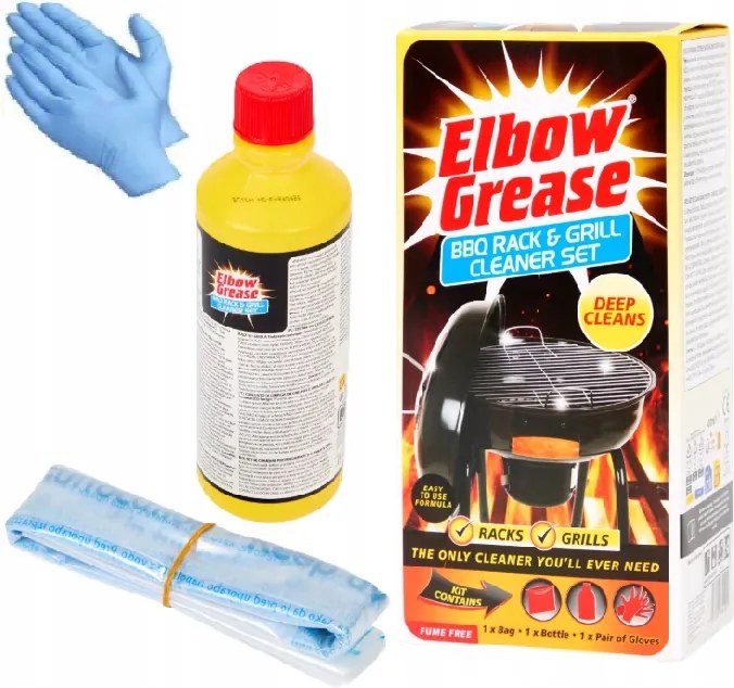 Elbow Grease grillrács- és grilltisztító készlet
