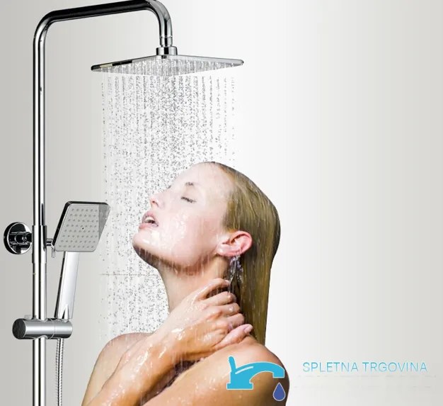 Zuhanypanel EYN NTD0341 falon kívüli kivitelben, LED-kijelzővel, többféle színváltozatban