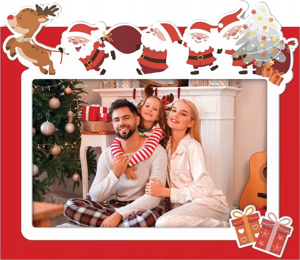 Képkeret 10x15 Karácsony Mikulás