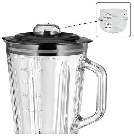 ProfiCook UM 1207 asztali keverőgép, ezüst