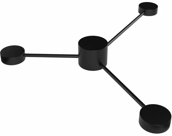 LED fali lámpa JOY 3xGX53/6W/230V fekete