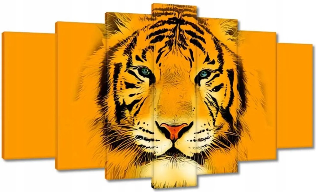 Vászonkép 140x80 Narancssárga tigris