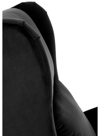 RELAXA állítható fotel, fekete