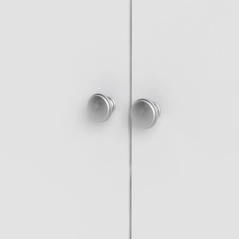 Fehér ruhásszekrény 150x199 cm Madrid – Tvilum