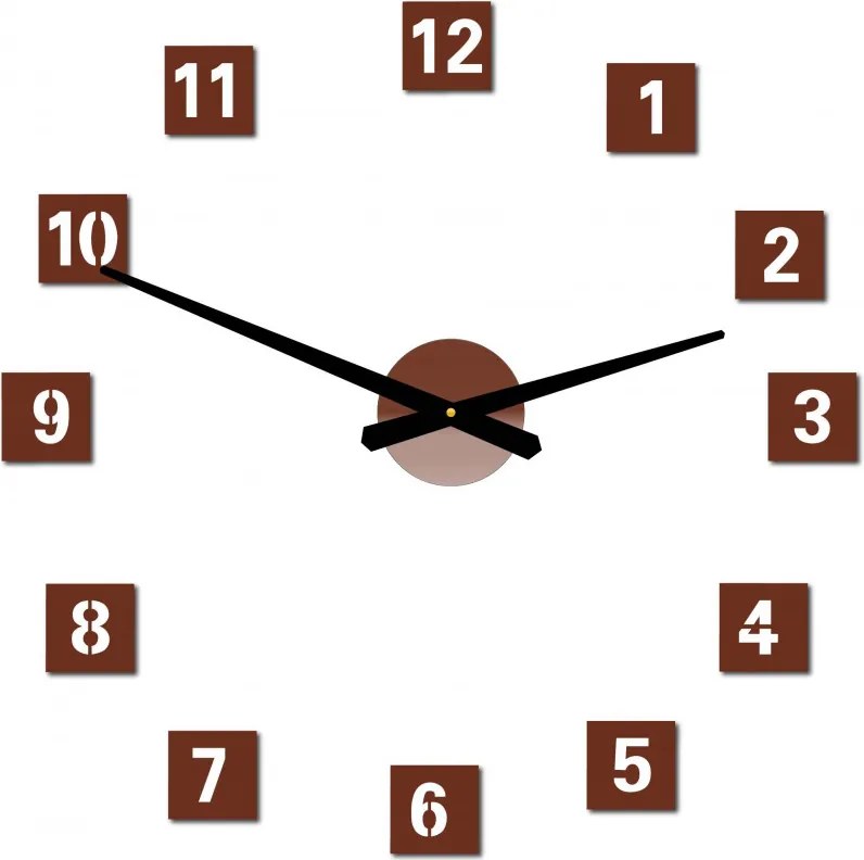 Négyzet alakú falióra - QVARDO