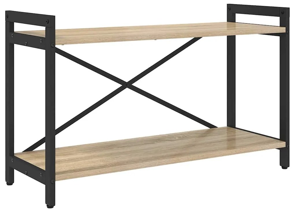 Könyvszekrény sonoma tölgy 80 x 30 x 48.5 cm Faanyag