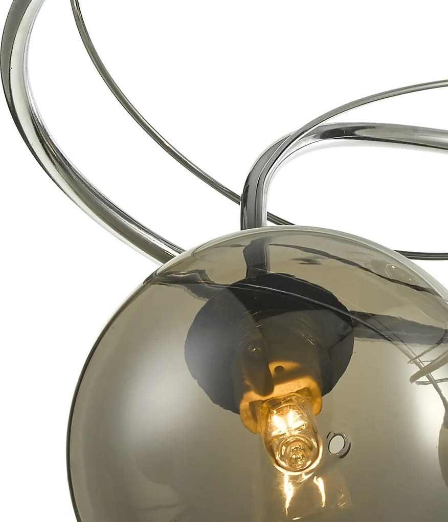 Dar Lighting modern mennyezeti lámpa onawa csiszolt króm darona5350-01