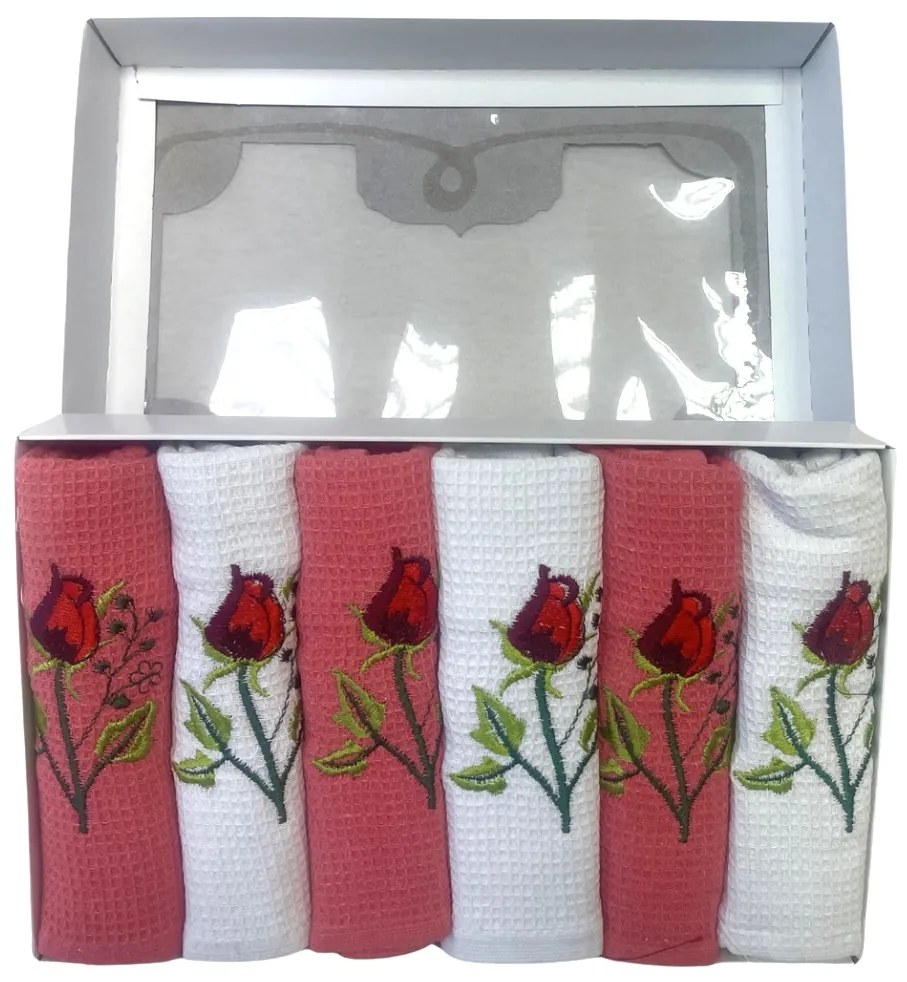 Konyharuhák Rose 40x60cm 6 db TiaHome
