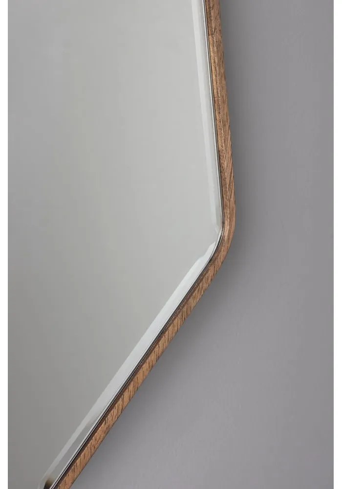 Fali tükör tömörfa kerettel 39,5x90 cm Basil – Dutchbone