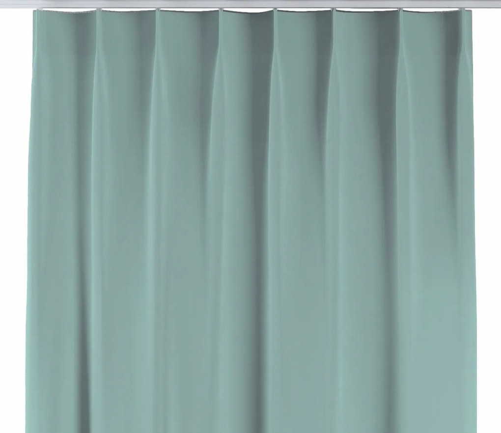 Függöny flex akasztóval, szimpla 130x260cm, kék árnyalatok