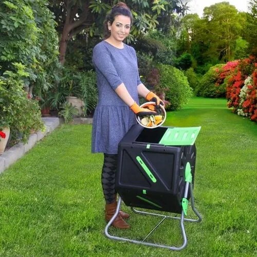 Plastia UNO forgó komposztáló, 105 l