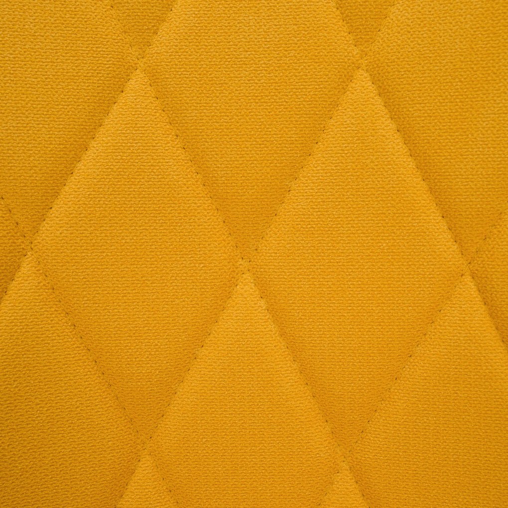 Irodai szék, szövet sárga/fehér, SANTY