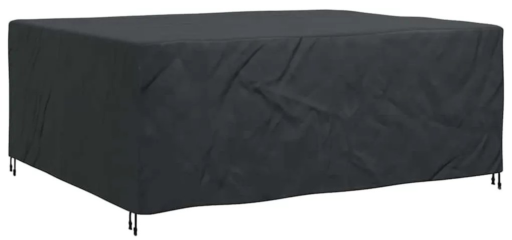 Kültéri bútorhuzat Fekete 250 x 210 x 70 cm 210D