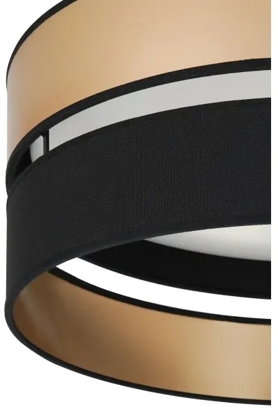 Brilagi - LED Mennyezeti lámpa ROYAL LED/24W/230V átm. 45 cm fekete/arany