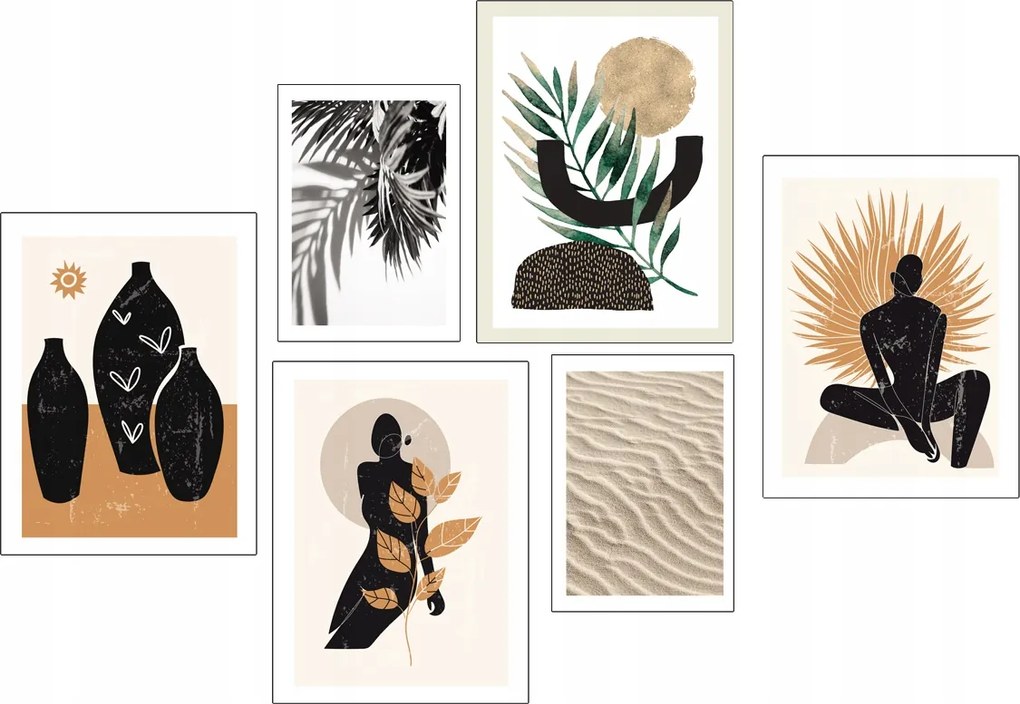 Komplett Galéria 6db-os Poszter Keret Nélkül Kpma 342