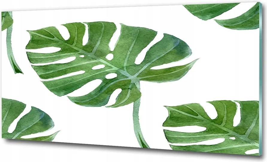 Fotó kép edzett üveg Virágos minta 100x70