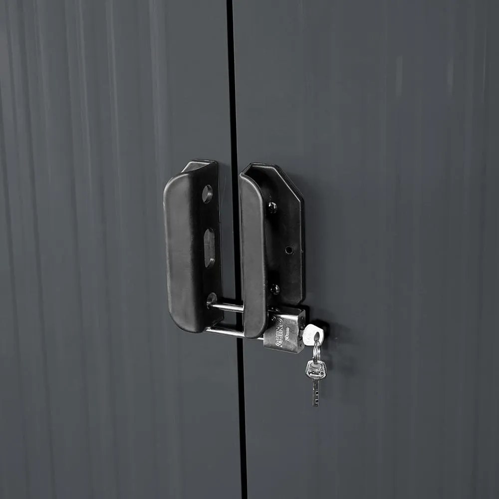 Avenberg kerti ház szerszámokra 2,36 x 1,31 m ANTRACIT SD-YX48-H154C