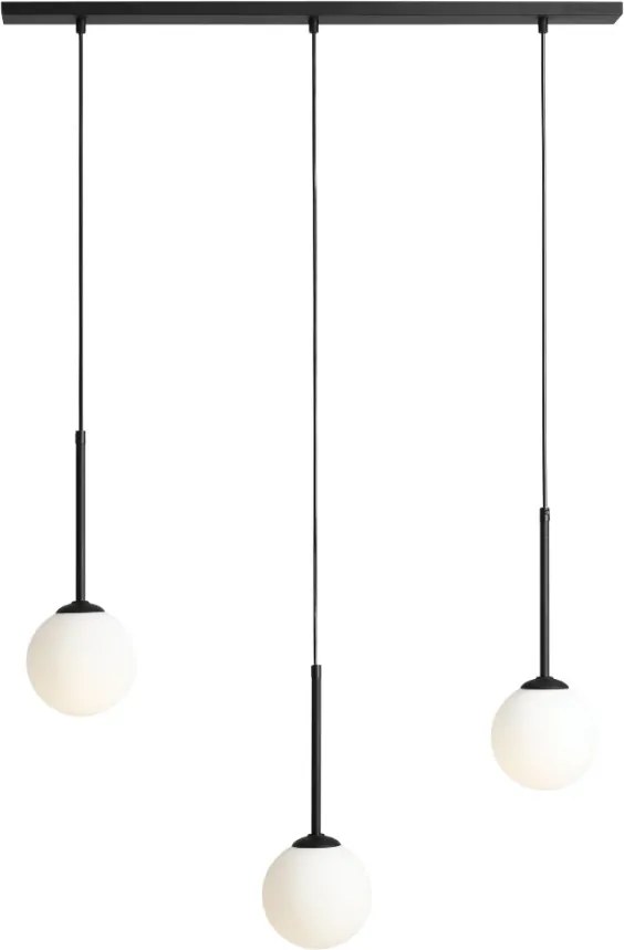 ALDEX 1087E_1 BOSSO Többágú Függesztett Lámpa Fekete E14 IP20