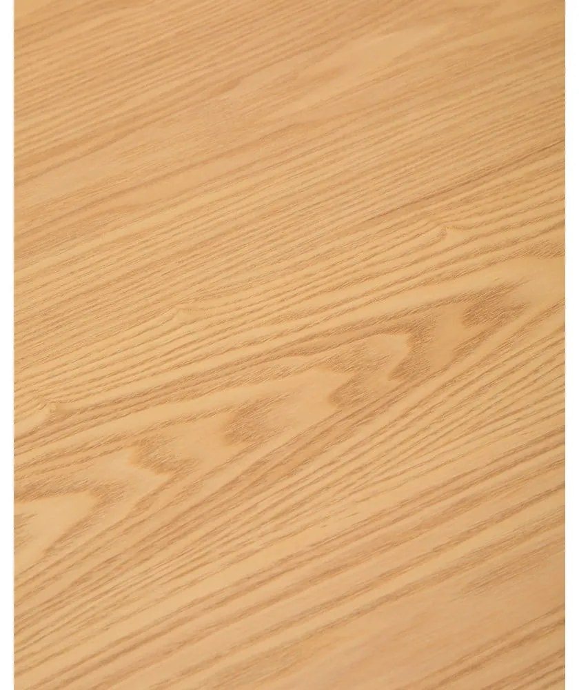 Étkezőasztal kőrisfa dekorral 90x160 cm Indara – Kave Home