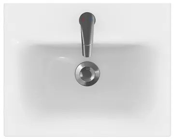 Cersanit K116-009 - MODUO beépíthető mosdó 40x50 cm kerámia/fényes fehér