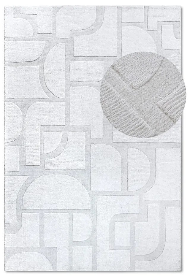 Krémszínű kézi szövésű gyapjú szőnyeg 80x150 cm Alexis – Villeroy&amp;Boch