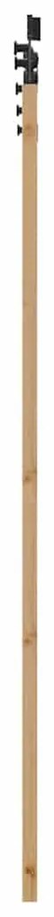 Csúszóajtó ORKDAL Természetes és fekete 73.5 x 198.5 cm