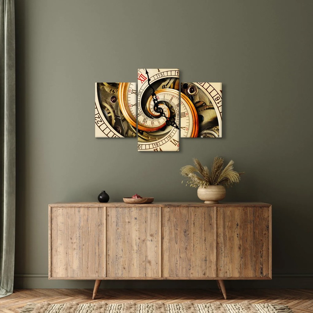 Egy óra képe (90x60 cm)