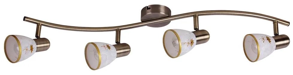 Rabalux 6359 - Spotlámpa ART FLOWER 4xE14/40W/230V