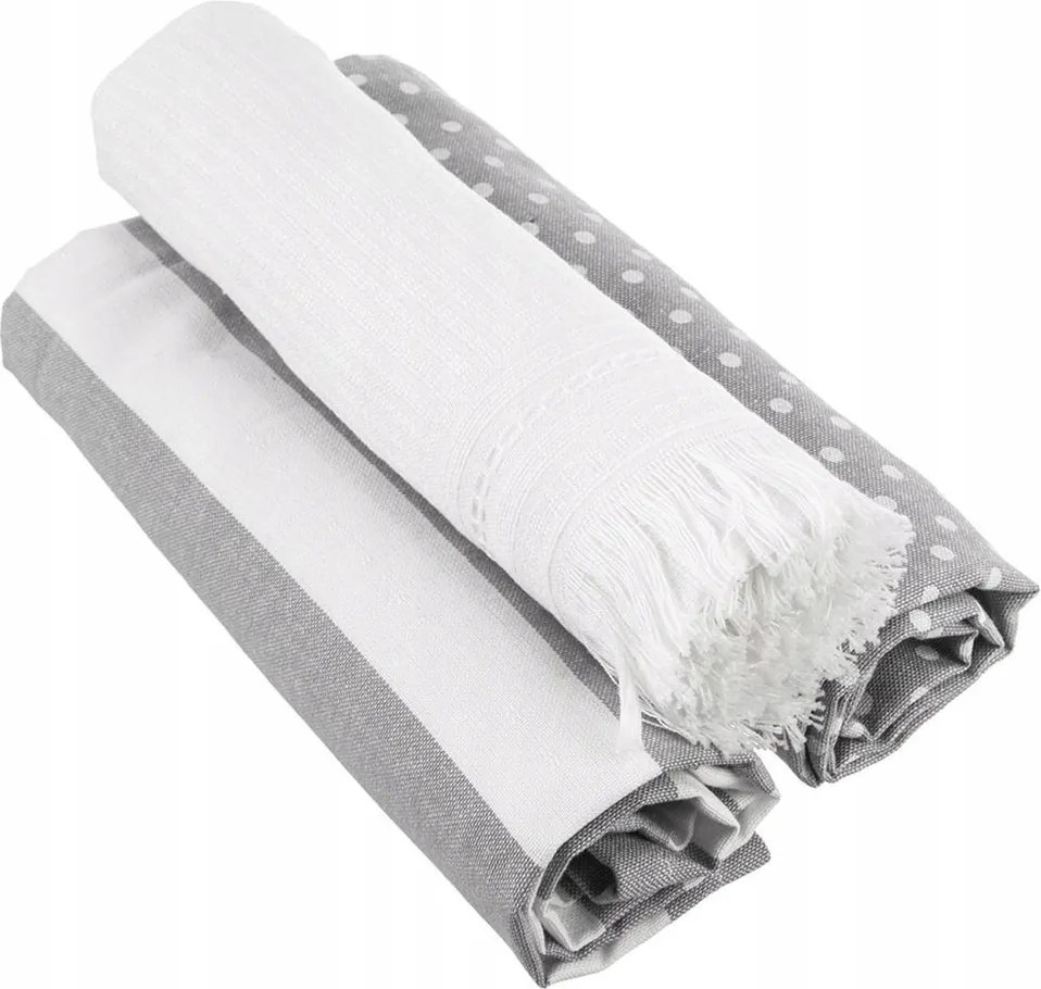 3x Konyhai törlőkendő Pamut törlőkendő Kéztörlő Edény Szalvéta