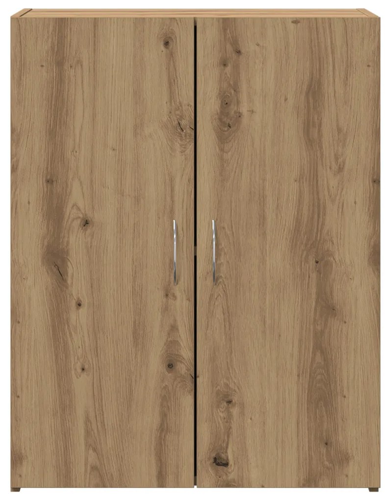 Irodai szekrény - Artisan tölgy - 60 x 32 x 77.5 cm - Műanyag