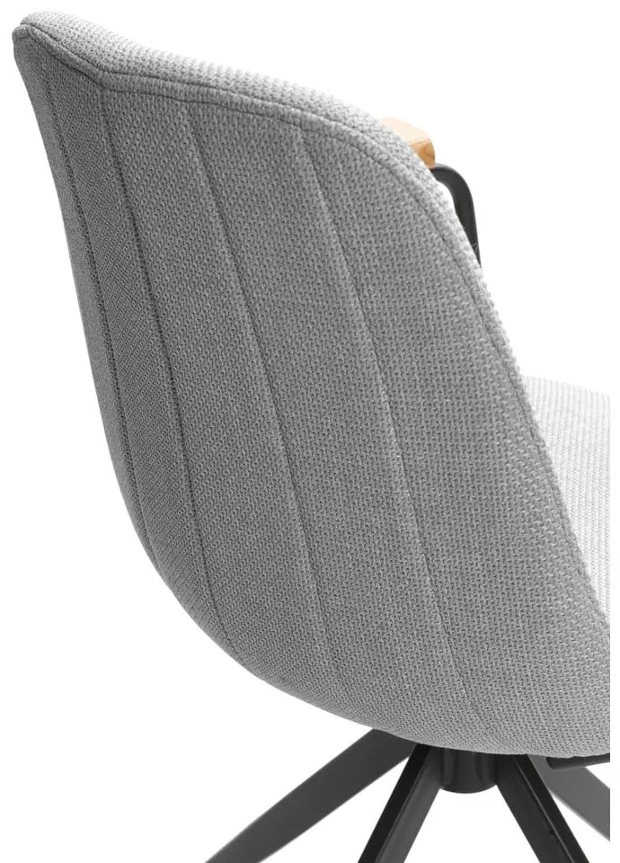 Világosszürke étkezőszék szett 2 db-os Tali – Marckeric