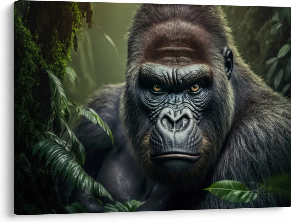 Kép - Egy gorilla portréja (70x50 cm)