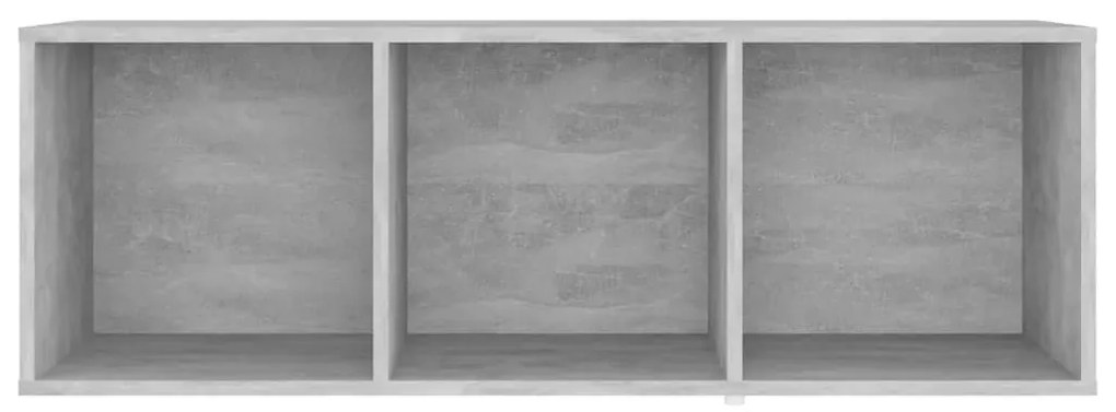 2 db betonszürke szerelt fa TV-szekrény 107 x 35 x 37 cm