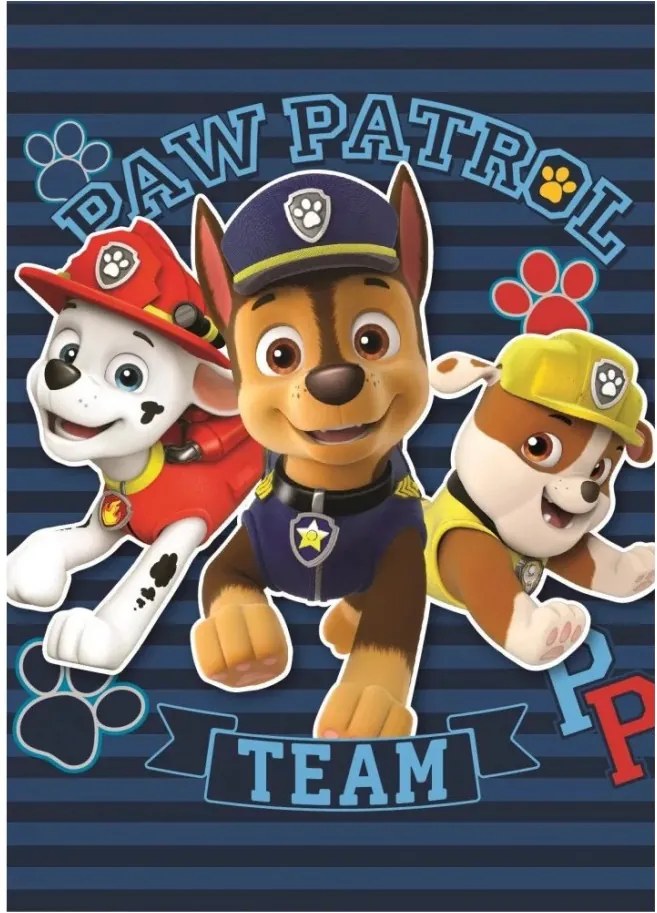 Mancs Őrjárat polár takaró team 120x140cm