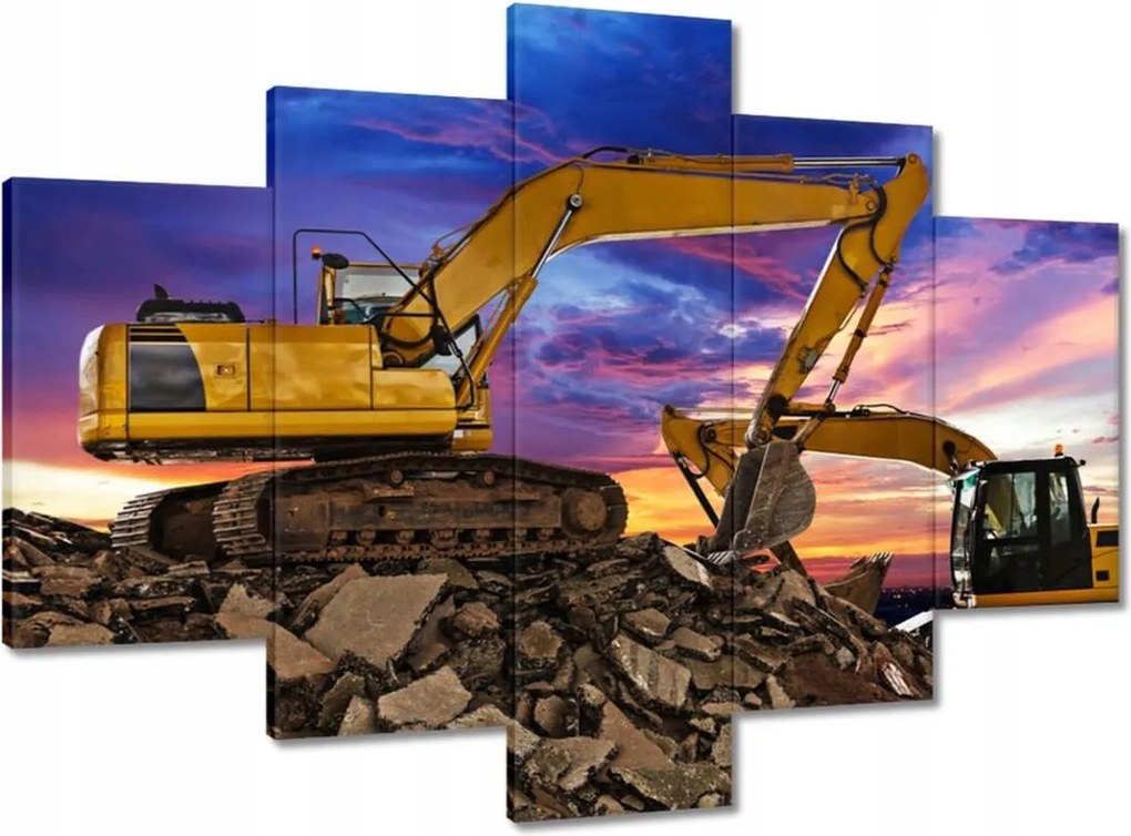 Festmények 150x105 Építőipari kotrógépek Építés