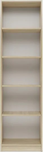 R50 polcos szekrény, könyvtartó, sonoma