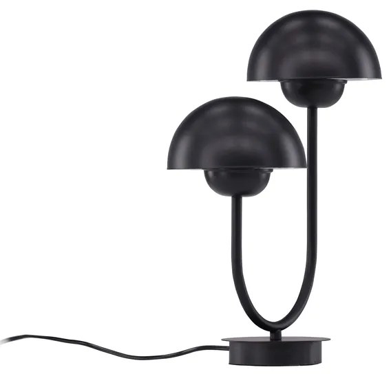 Fekete design asztali lámpa LYCKORNA