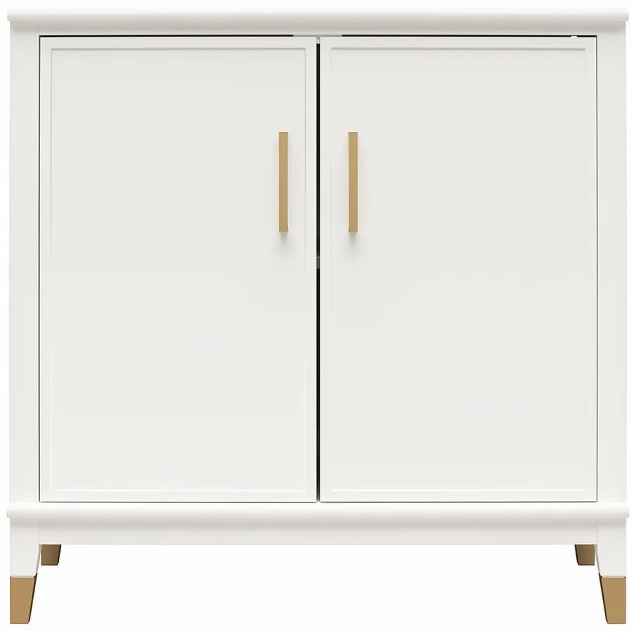 Fehér szekrény 84x84 cm Westerleigh – CosmoLiving by Cosmopolitan