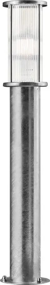 Nordlux - Kültéri lámpa LINTON 1xE27/15W/230V IP54 ezüstszínű 80 cm