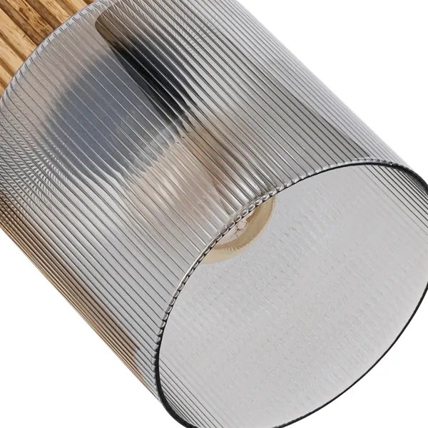 Brilagi - HYGGE 3xE14/15W/230V spotlámpa fekete/füstszínű