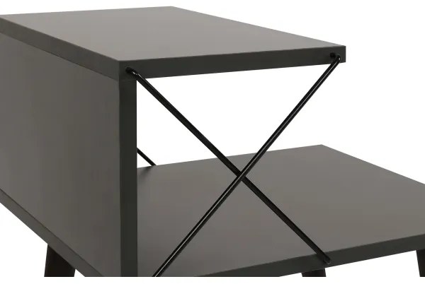 Éjjeliszekrény CROSS 55x50 cm antracit