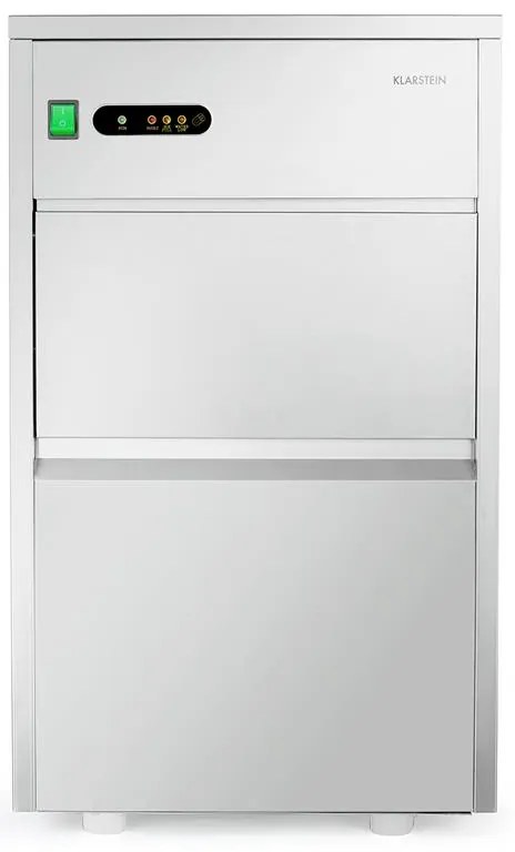 Klarstein Powericer XXL, jégkocka készítő, ipari berendezés légkocka gyártáshoz, 160 W