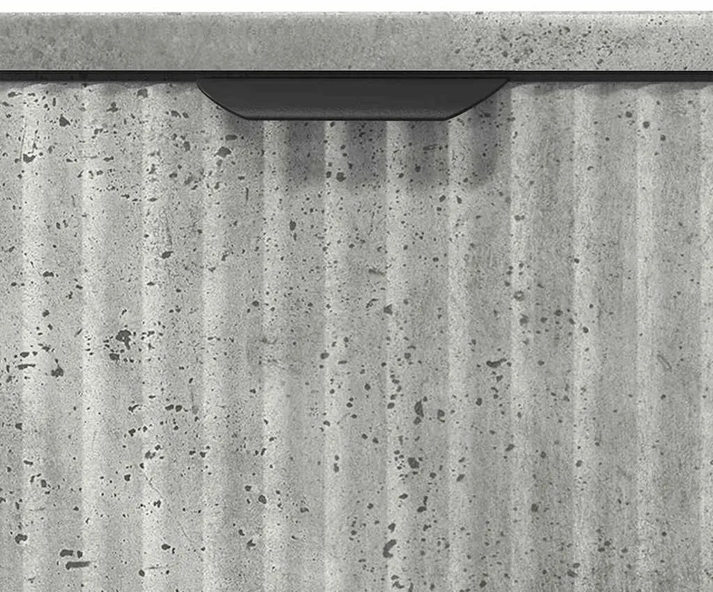 Fürdőszobai mosdószekrény Beton szürke 60.5 x 33.5 x 61 cm