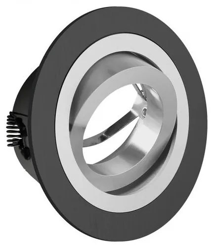 Lámpa Mennyezeti lámpatest MORENA, IP20, kör, fekete