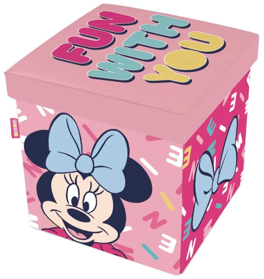 Disney Minnie játéktároló 30×30×30 cm